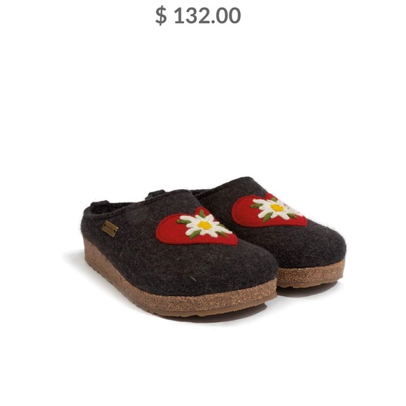 Haflinger Heidi Wool Clogs - Picture 9 of 9